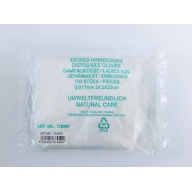 HairCult Women's Hairdressing Disposable Gloves – Hammered – Pack of 100