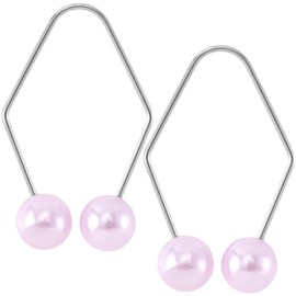 CustomyLife 2pcs Natural Dimple Maker for Cheeks, Purple Facial Muscle Dimple Trainer Shaper, Facial Exerciser Tools for Beautiful Smile