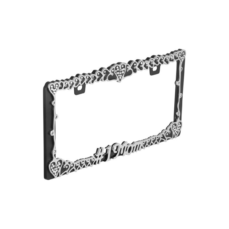 Bell Automotive 22-1-46447-8 Universal #1 Mom Design License Plate Frame
