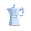 Bialetti Mocha Exclusive Sky Blue 6 Cup Open Fire (Coffee