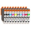 Supply Guy 10 Printer Cartridges Compatible with Canon PGI-9 Multipack