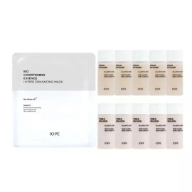IOPE [아이오페]아이오페 인핸싱 마스크 + 스템3 스킨로션75ml (15mlx5) [IOPE] IOPE Enhancing Mask + Stem3 Skin Lotion 75ml (15ml x 5) [FREE/FREE]