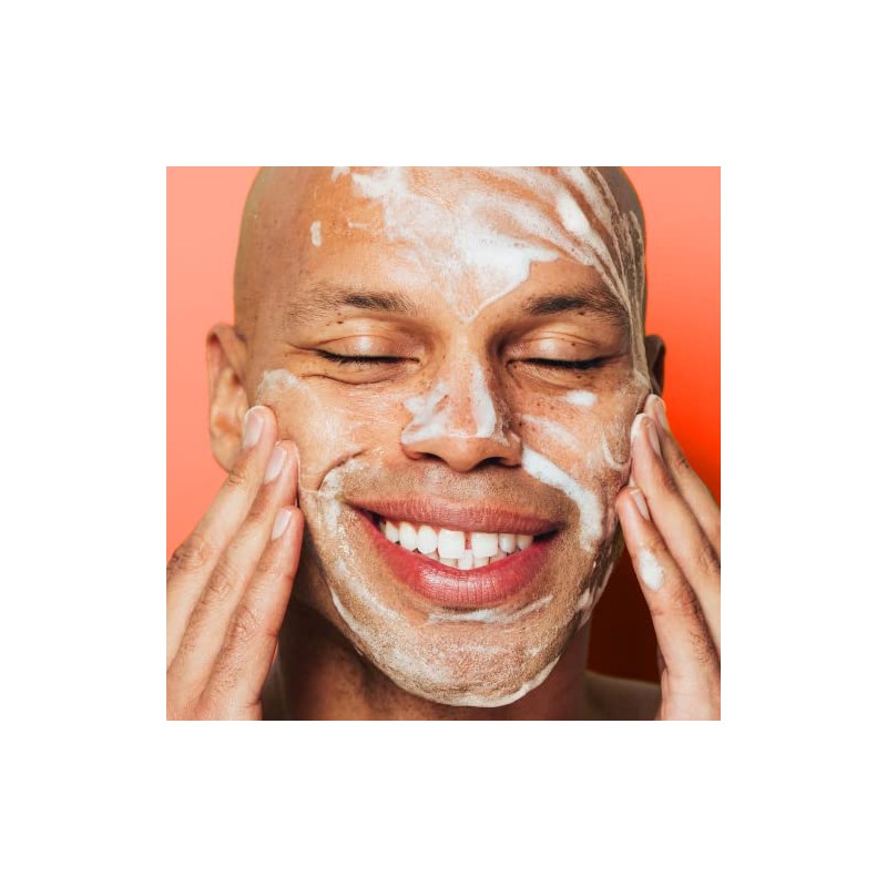 Bioré Men's Skincare Charcoal Face Wash, Deep Cleans Pores &