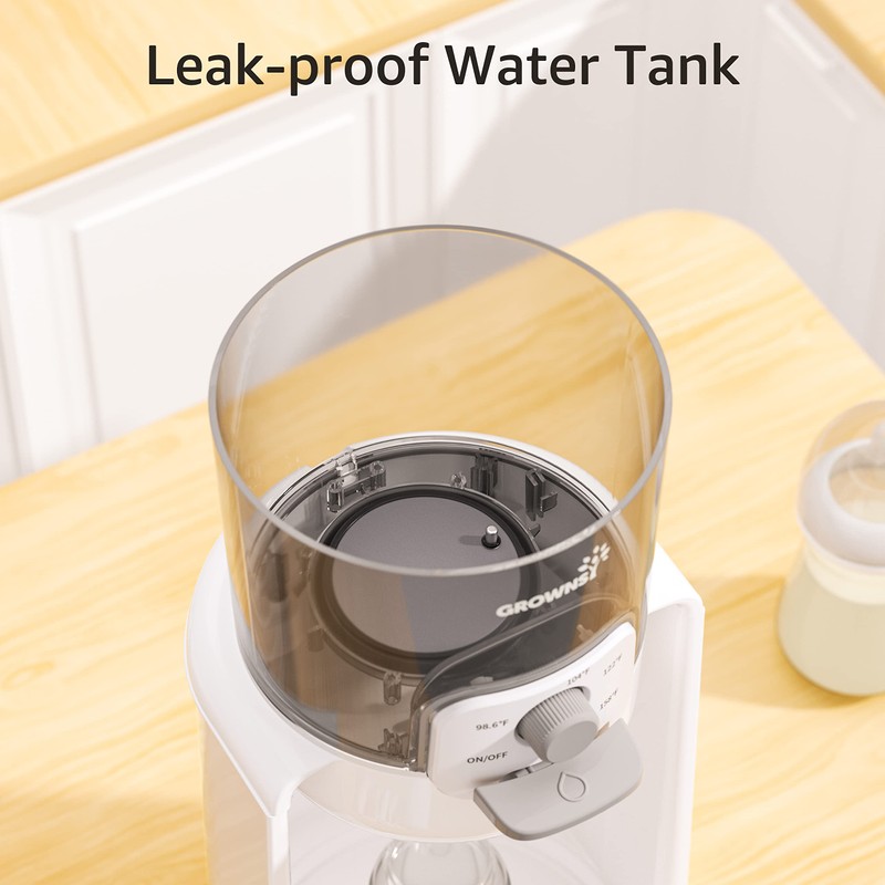 GROWNSY Instant Baby Bottle Warmer, Precise 4 Temperatures Control |