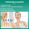 Lächen Replacement brush head, moderate hardness of the brush head,