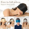 BYDT 100% Mulberry Silk Sleep Mask Eye Mask for Women