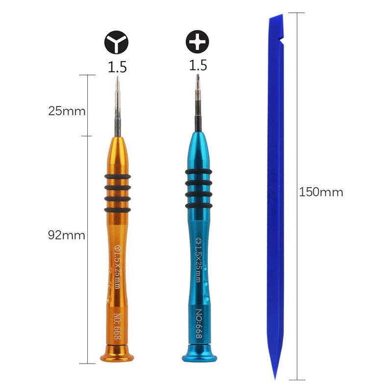 Precision 1.5mm Y Triwing Screwdriver + PH000 Phillips Screwdriver Set