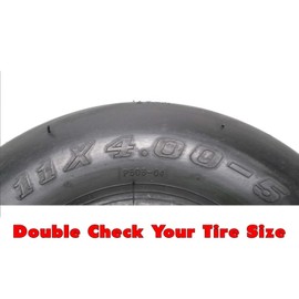 MowerPartsGroup (2) Pneumatic Wheel Assem 11x4.00-5 Fits Scag Liberty Freedom Z Repl 485207