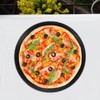MOUYAT 4 Pack 12 Inch Pizza Trays with Holes, Non-Stick