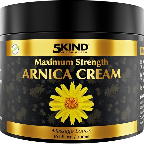 5kind clinical skincare 5kind Extra Strong Arnica Cream 10.1 Fl