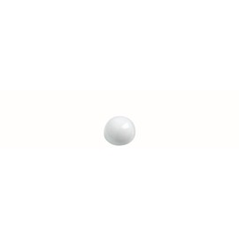 Maul 10 x White Shatterproof Plastic Ball Magnet - 600g Pull - 30mm x 20mm