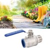 1 1/4in DN32 Thread Ball Valve 1000WOG Nominal Working Pressure