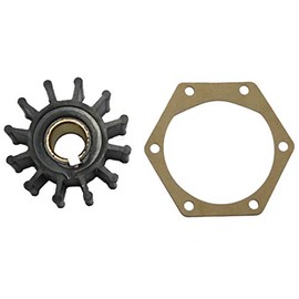 SCP-183075 Impeller and 6-Hole Gasket Only Replaces Volvo-Penta 875575, Sierra 18-3075