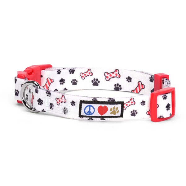 Pawtitas Dog Collars Medium Multicolor Color Dog Collar Adjustable Puppy