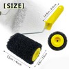 XWADJCD 4 Inch Drywall Compound Roller, Drywall Texture Roller Brush,