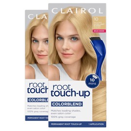 Clairol Nice N' Easy Root Touch Up, 0010, Extra Light Blonde, 3 Kits