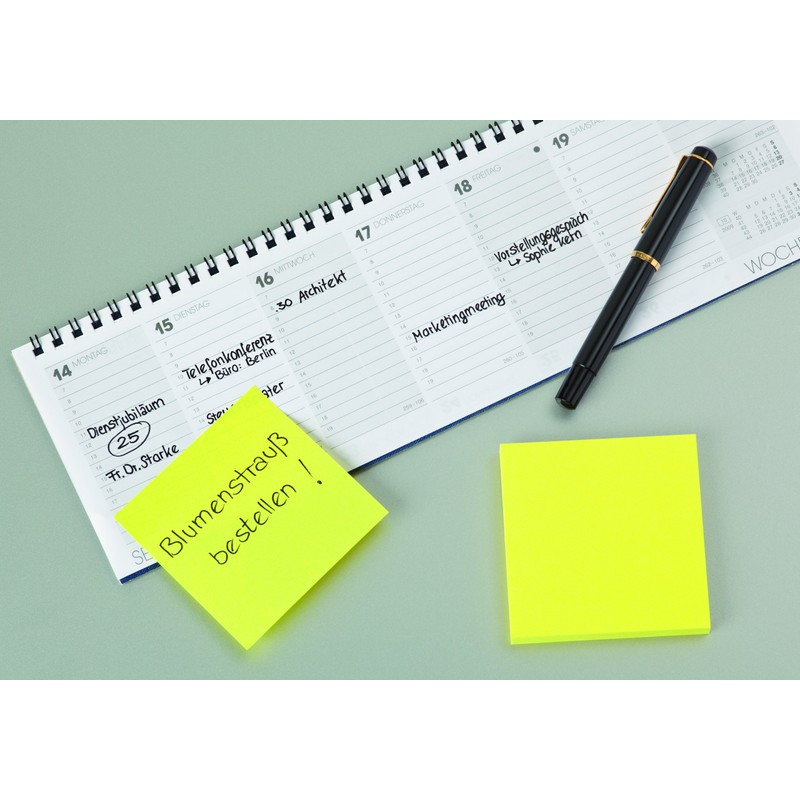 Post-it 6820GB Notes - Canary Yellow - Hangable Flow Packs