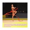 Yilloog Ribbon Dancing Wands Party Favors, 78.7 Inch Gymnastics Ribbon