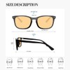NZKNP Blue Light Blocking Glasses Gaming Blue Light Computer Glasses