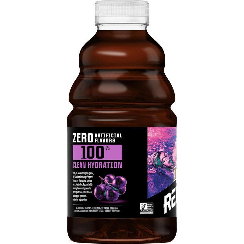 R.W. Knudsen Recharge Grape Sports Drink with Electrolytes, 32 fl