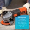 BLACK+DECKER Angle Grinder Tool, 4-1/2-Inch, 6.5-Amp (BDEG400)