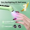 LIERKISS Nail Drill UV Nail Lamp 2 in 1 Nail