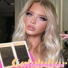 calphdiar Lash Clusters 60D+80D Thick Individual Eyelashes 480PCS Wispy Cluster