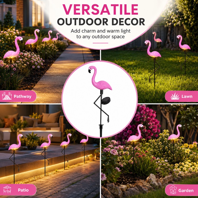 Peacock Solar Garden Light for Outdoor Decor – IP65 LED