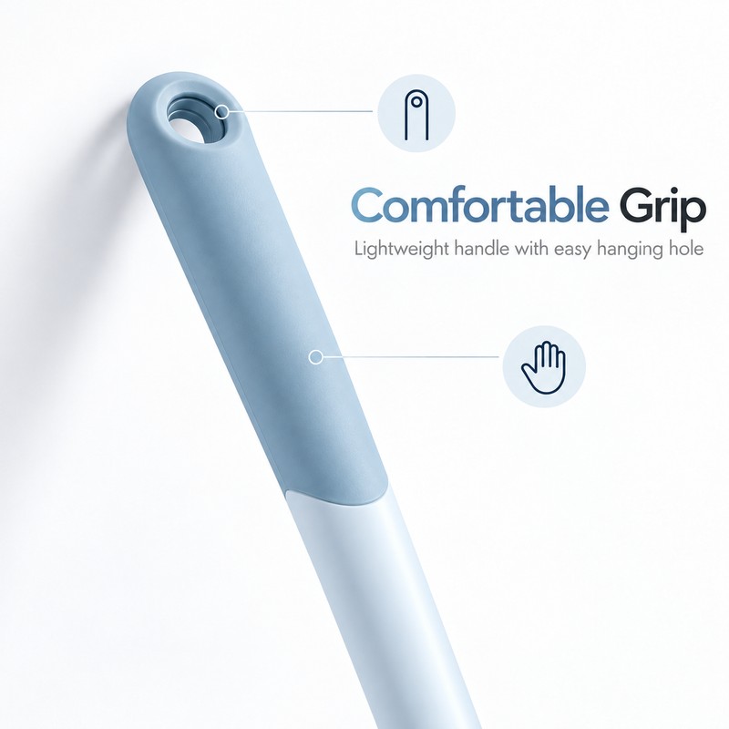 360° Rotating Shower Squeegee for Glass Doors & Mirrors –