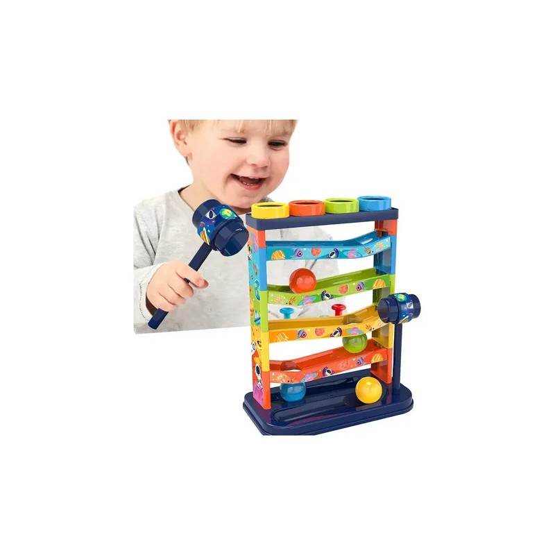 Juego De Bolas Laberinto Montessori Estimulacion Temprana