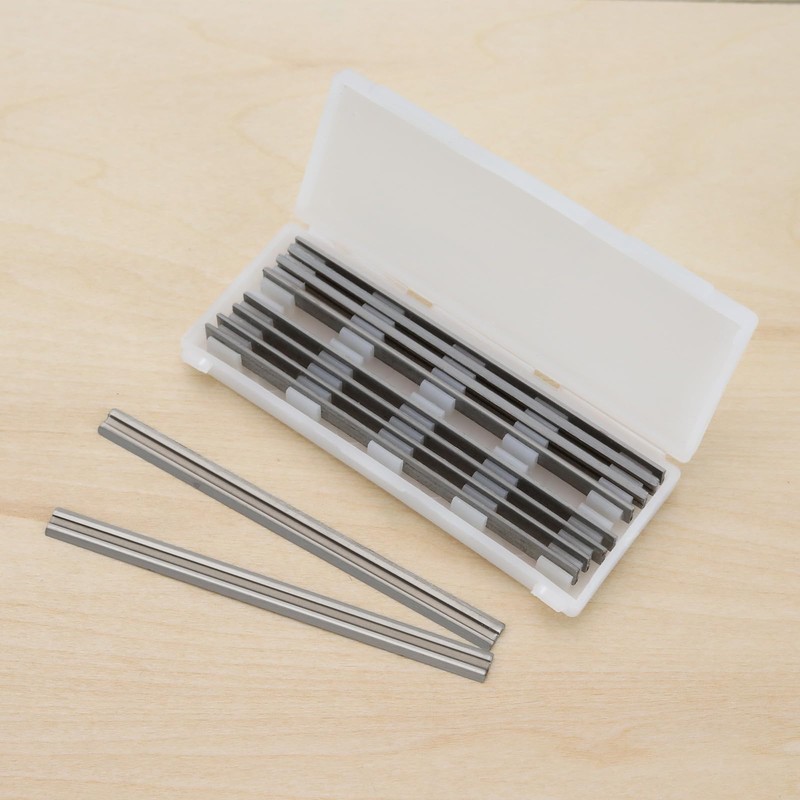 Create idea 10PCS 82mm Planer Blades with Dual Cutting Edges