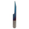 Tungsten Steel CNC Router Cutter Bit Blue Plating 3.175(30°) Wood