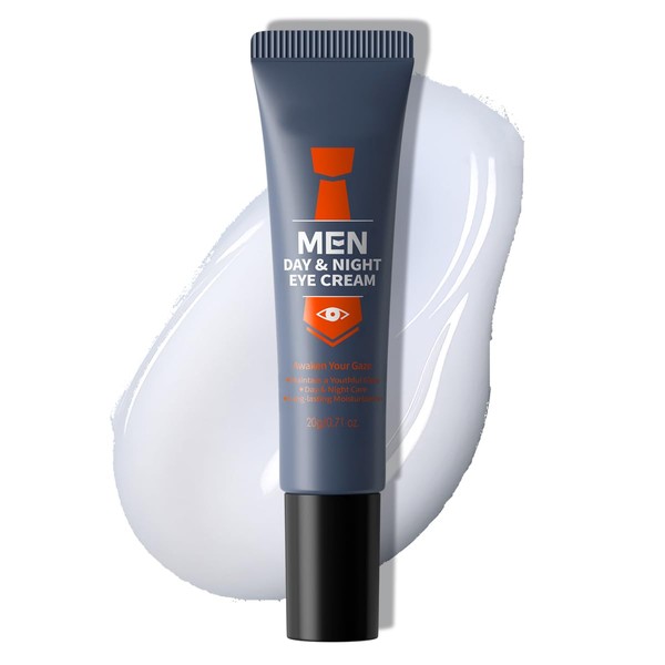 Easilydays Men Revitalizing Eye Cream, Day & Night Refreshing Moisturizing