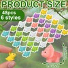 Liliful Mini Resin Dinosaur Figures Small Dinosaur Tiny Dinosaur for