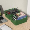 Sadstory Plastic Weave Storage Shelf Baskets, Organization Baskets, 4 Packs
