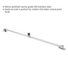 299‑534mm Telescoping Hatch Support Adjuster Marine Grade Stainless Steel for