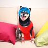 Huhumy 8 Pcs Dog Costume Outfits Red Soft Breathable Shirts