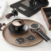 MHW-3BOMBER 53.35mm Espresso Puck Screen, 0.2mm Ultra-Thin Titanium Coated Reusable