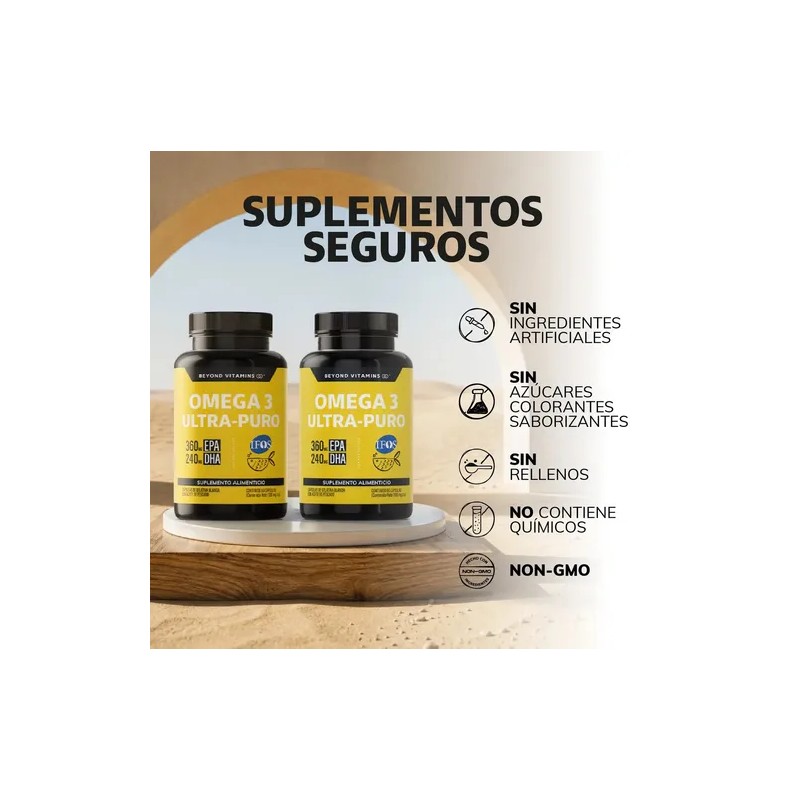 2 X Omega 3 Ultra Premium Certificado IFOS - Aceite