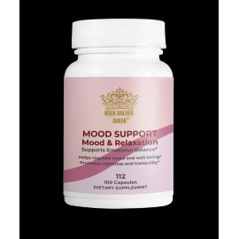 Bio Essence Health Science RGQ112 - MOOD SUPPORT Mood & Relaxation, 100 Capsules