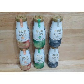 BUB LUV REDUCED! BUB LUV BUBBLE TEA variety:  mtcha soy latte black mlk passionfrt guava