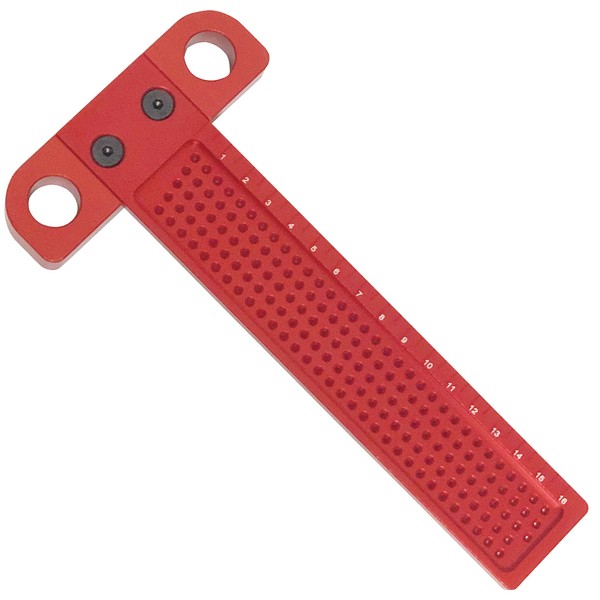 T-shaped SxP (T-160) T-Shaped Ruler, Woodworking, 0.04 inch (1 mm)