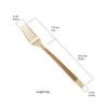 Wollet Pure Copper Tableware Set, Spoon Fork Knife Brass Western