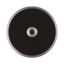 Vbestlife 50/60Hz Bubble Level Speed Detection Turntable LP Vinyl Disc Record Weight Stabilizer Clamp (silver)