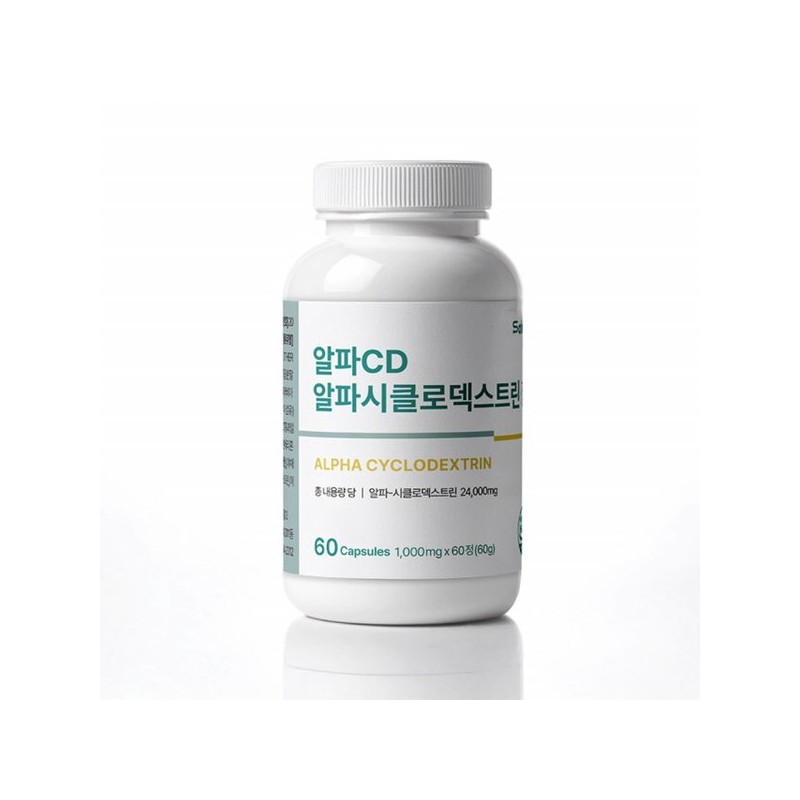 알파CD정 알파 시클로덱스트 시디 사이클로덱스트린 Alpha CD Tablets Alpha Cyclodextrin