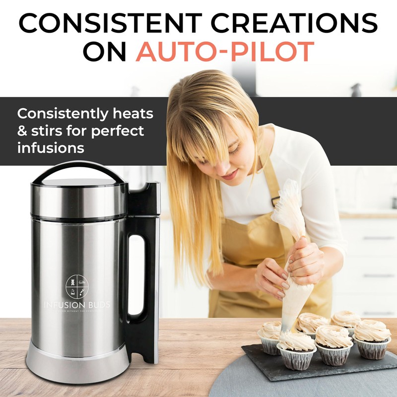 Infusion Buds Butter Infuser Machine- Herbal Butter Maker Machine |