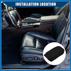 A ABSOPRO Center Console Armrest Cover for Honda Accord 2003-2007 / Center Car Interior Accessories/Durable Neoprene Fabric / 1 Pcs Black Item Replacement