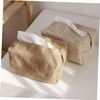 Ciieeo Natural Fabric Tissue Box Decorative Napkin Bag for Office