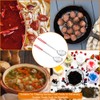 8 Pieces Stainless Steel Spider Strainer Spoon Small Wire Skimmer