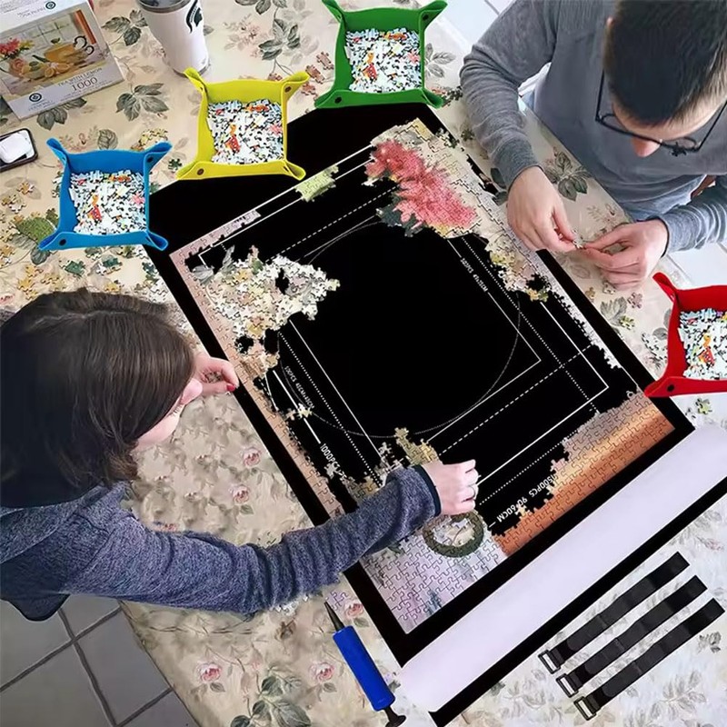 Puzzlematte für Puzzles, Puzzle Matte, Puzzleunterlage,mit bis 2000 Puzzle Teile,praktisches